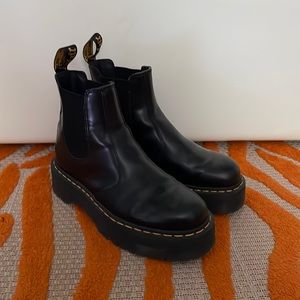 Dr. Martens Black Platform Boots
